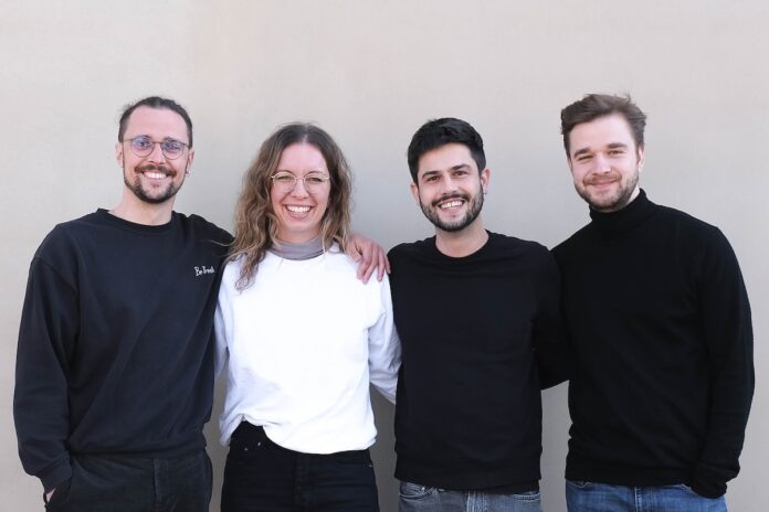 NICAMA Naturkosmetik feiert fünf Jahre plastikfrei NICAMA-Gründungsteam (v.l.n.r._ Jannis, Luca, Zeno, Leander).png