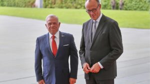 Merz lobt Jordaniens König Abdullah
