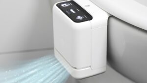 Wenn Frische Design trifft Air Cube für Luftreinigung im Badezimmer ©bellaria Technology GmbH