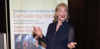 Fulminante Tour-Premiere von ‚Sabine Kaack & United Baroque – Geist der Mirabelle Sabine Kaack Literatur Konzert Der Geist der Mirabelle Copyright: Heike Ross