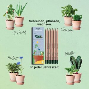 Pflanzbare Bleistifte bringen Nachhaltigkeit auf den Schreibtisch Pflanzbare Bleistifte von SproutWorld