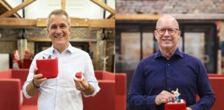 tonies Umsatzwachstum 2026 beschleunigt sich deutlich tonies Umsatzwachstum 2026 legt deutlich zu Tobias Wann, tonies CEO; Hansjörg Müller, tonies CFO