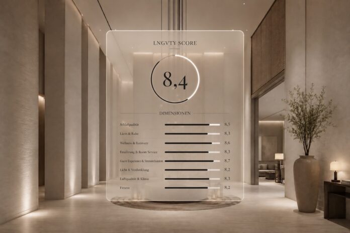 LNGVTY startet Longevity Zertifizierung für Hotels Bild Longevity SCORE LNGVTY bringt mit einem SCORE auf den Punkt, was Hotels in Sachen Longevity liefern