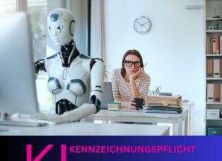 Kennzeichnungspflicht für KI-Inhalte: Was jetzt gilt KI: Transparenzpflichten und Kennzeichnungspflicht Bildcredits Canva